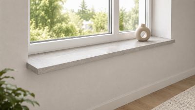 Vensterbanken met kunststofcoating